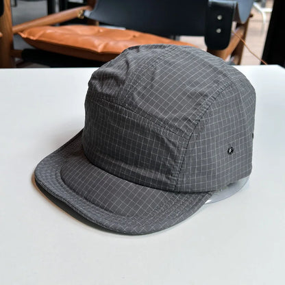 Summer Quick Dry Baseball Cap Women Lightweight Ripstop Sports Cap Breathable Outdoor Running Hat for Men 5 Panel Camp Cap