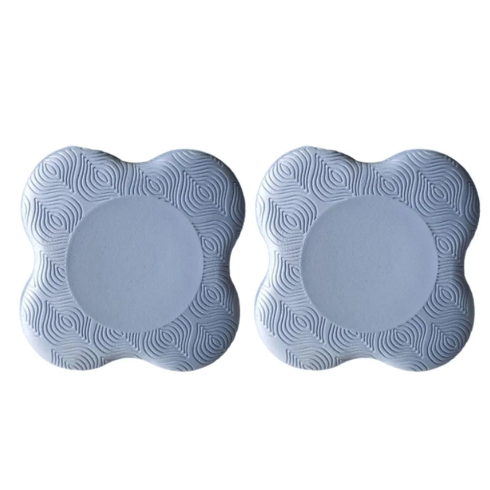 2pcs Waterproof Thickened Yoga Knee Mat Soft TPE Shock Absorption Support Mat Durable Portable Elbow Cushion Yoga Accessories