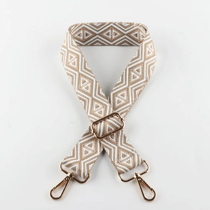 Nylon Shoulder Strap Diy Exquisite Embroidery Universal Fashionable Durable Precision Woven Diagonal Shoulder Strap 3.8CM