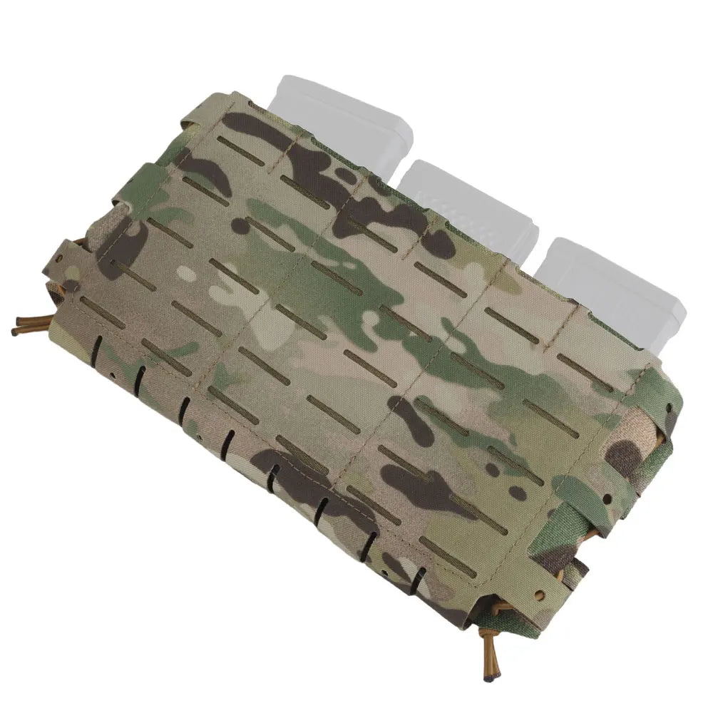 Tactical ARC Chest Rig V3 Shoulder Strap 5.56 Triple Mag Pouch with Bilateral Quick Release Slide Molle Platforms Hunting Vest