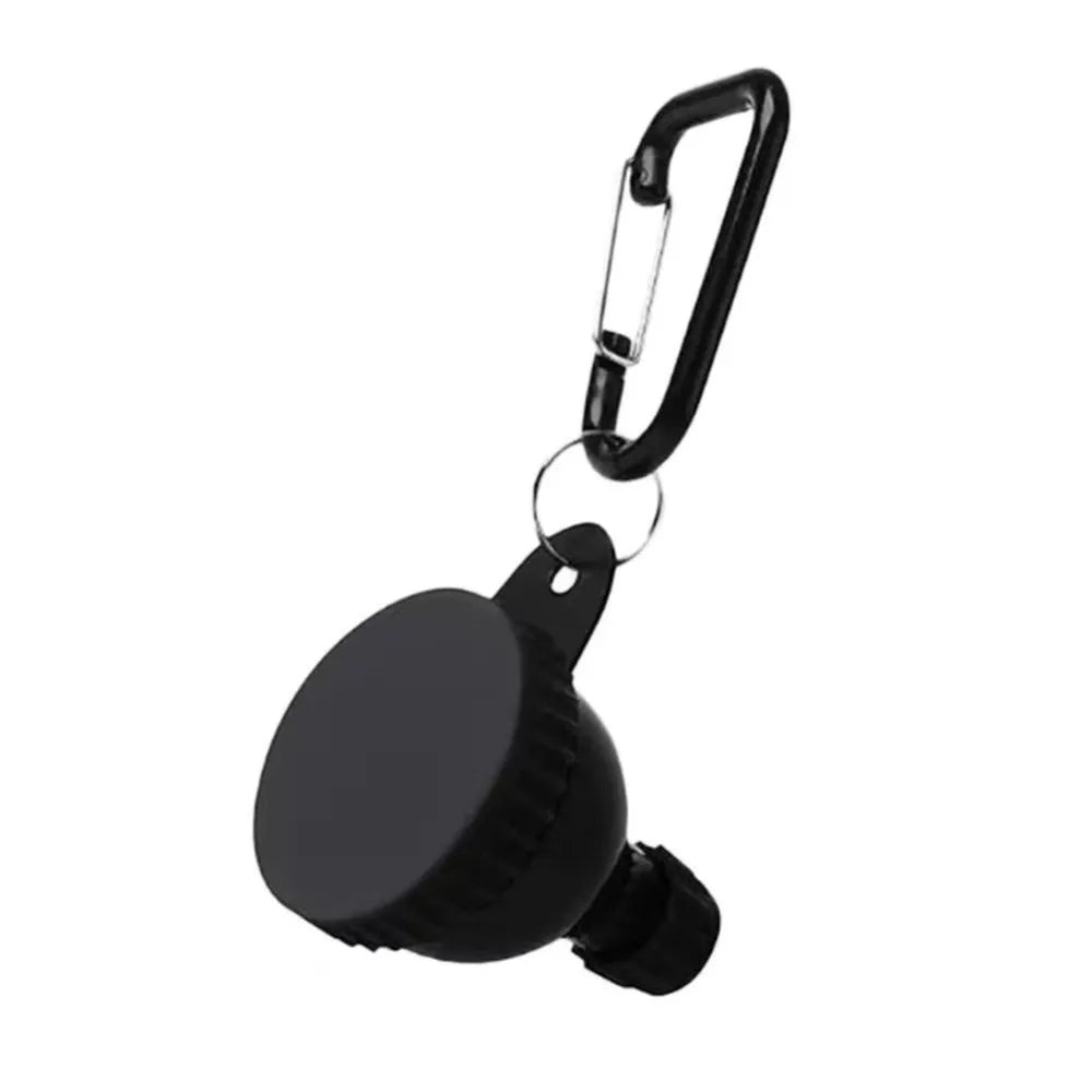 15g/50ml Protein Powder Bottle Leak Proof Reinforced Cap Medicine Box with Carabiner Health Funnel Protein Powder Container