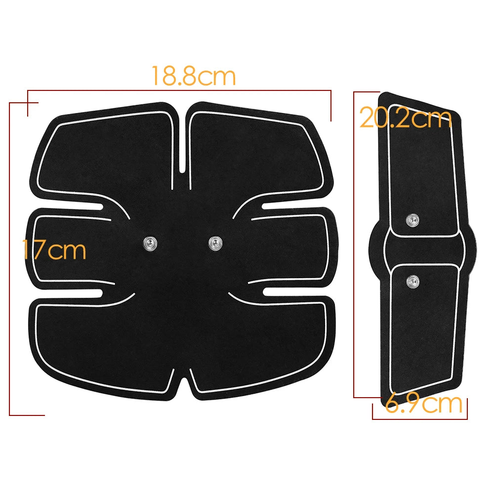EMS Muscle Stimulator Abdominal Muscle Massager Hip Training Fitness Buttocks Arm Abdomen Trainer Apparatus Slimming Fat Burning