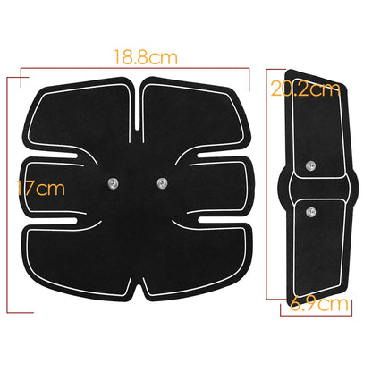 EMS Muscle Stimulator Abdominal Muscle Massager Hip Training Fitness Buttocks Arm Abdomen Trainer Apparatus Slimming Fat Burning