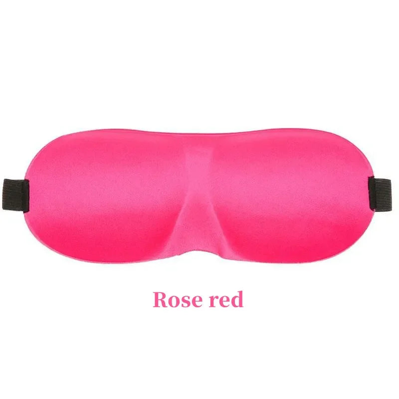 Comfortable Lightweight Eye Cover Soft 3D Contoured Sleeping Mask Breathable Eye Shade for Men and Women Night Travel Rest Aid