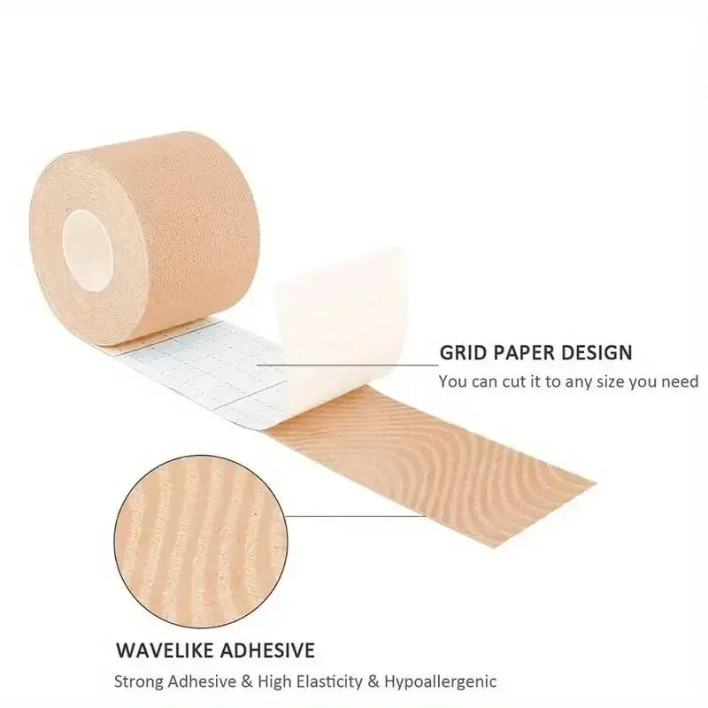 Sports Waterproof Kinesiology Tape Stickers Athletic Bandage  Tennis Gym