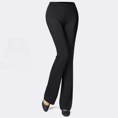 Qui Dry Dance Pants Women's High Waist Long Trousers Skirt Sports Fitn Square Dance orm Breathable Comfortable Fabric