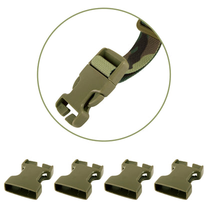 KRYDEX Tactical Shoulder Strap Fat H Harness and Back Strap For MK3 MK4 Chest Rig Vest