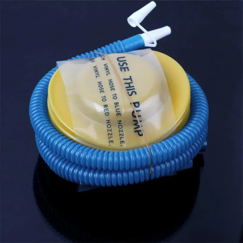 Step On 4-inch Inflatable Toy Swimming Ring Foot Balloon Basketball Air Mattress Air Pump Yoga Ball Inflation Tools Multipurpose