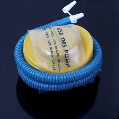 Step On 4-inch Inflatable Toy Swimming Ring Foot Balloon Basketball Air Mattress Air Pump Yoga Ball Inflation Tools Multipurpose