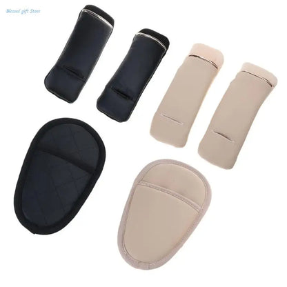 Universal Baby Car Belt Cushion Stroller Shoulder Strap Cover Protector Pad set