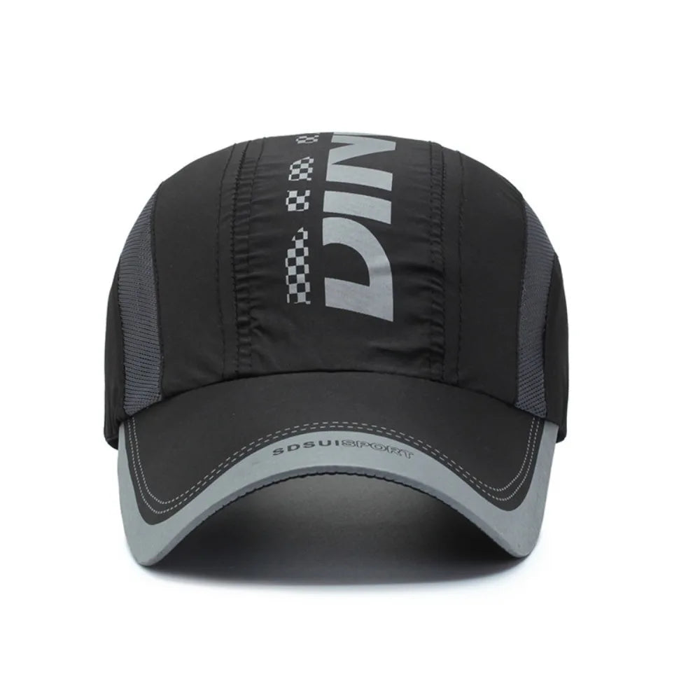 Summer Essential Quick-Dry Breathable Mesh Sun Hat UV Protection Unisex Youth Fashion Outdoor Sports Cap