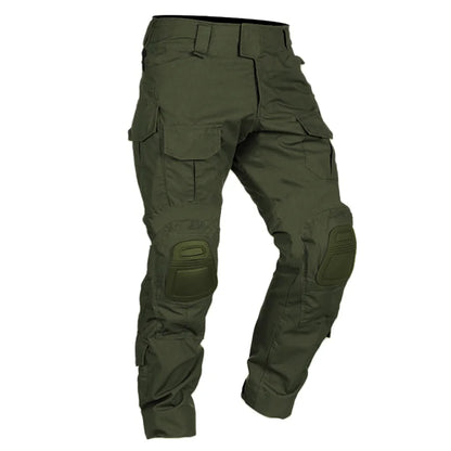 Multicam Pants +Knee Pads Men Tactical Combat Cargo Camo Trousers Trainning Hunting Clothes Quick Dry Breathable Sport Pants