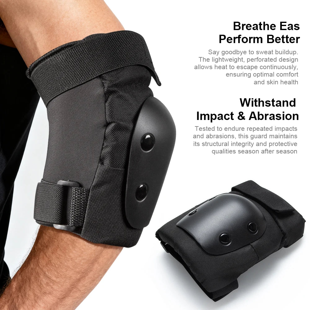 6PCS Adult/Kids Knee Pads Elbow Pads Wrist Guards 6 in 1 Protective Gear Set for Inline Roller Skating Skateboarding Scooter BMX