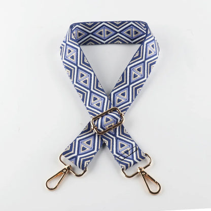 Nylon Shoulder Strap Diy Exquisite Embroidery Universal Fashionable Durable Precision Woven Diagonal Shoulder Strap 3.8CM