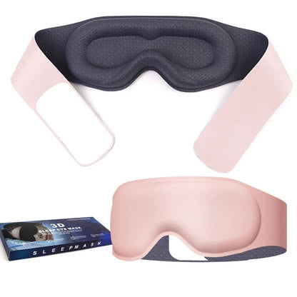 3D sleep eye mask with 3D shading and nasal wing memory cotton gravity for nap time,Light Blocking,Eye mask for sleeping